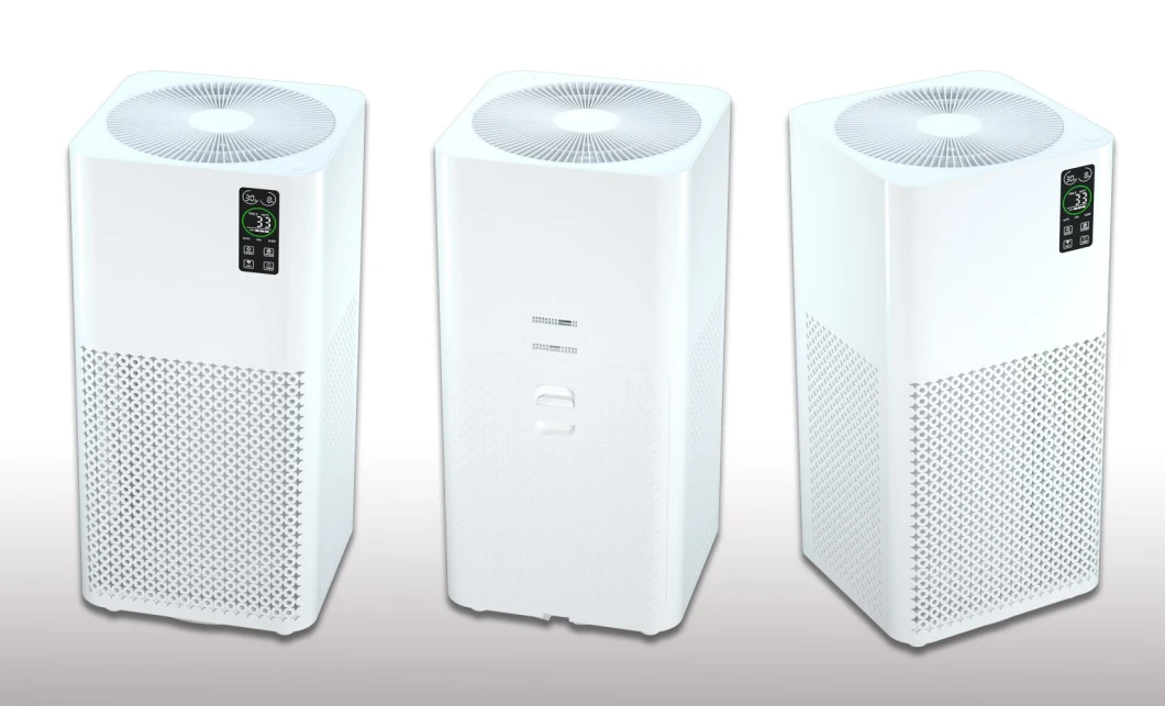 Smart Ionizer Air Purifier for Home Large Room, with H11 True HEPA Filter, Pm2.5 Air Quality Sensor