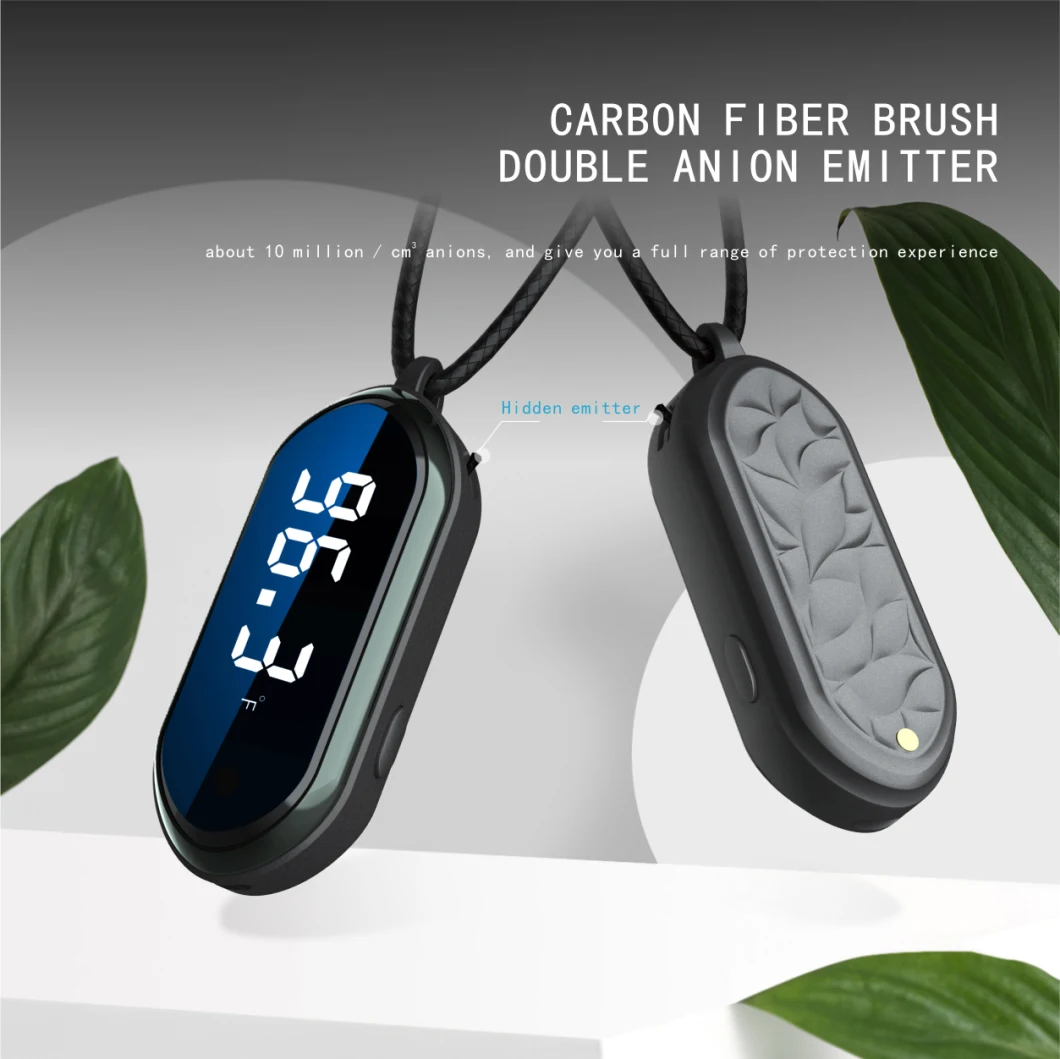 Pm2.5 Portable Mini Car Personal Negative Ion Wearable UV Home Desktop Smart Cool Necklace Clip Ozone Anion Air Purifier