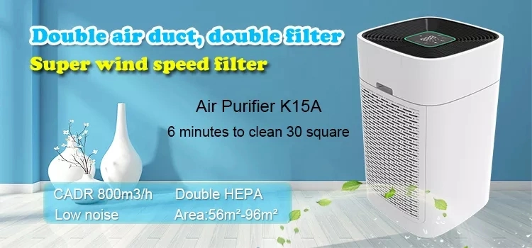 Commercial Medical HEPA Portable Home Ionizer Air Purifier